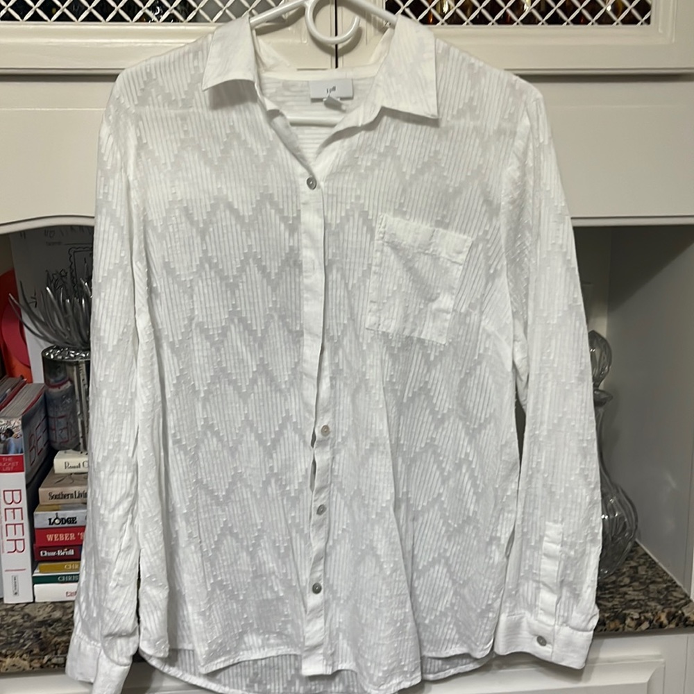 Lightweight white blouse